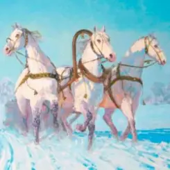 Лариса Долина & ВИА Надежда - Три Белых Коня (х/ф Чародеи) слушать онлайн