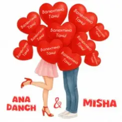 Ana Danch & MISHA - Валентино-танці слушать онлайн